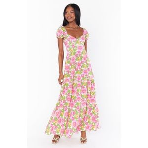 Show Me Your Mumu Cathy Maxi in Fresh Floral size Medium